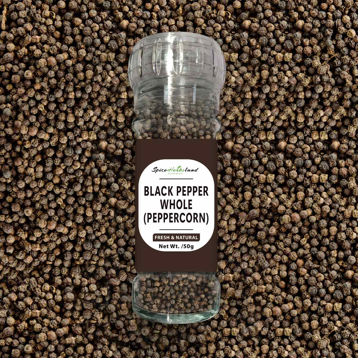 Black pepper whole peppercorn