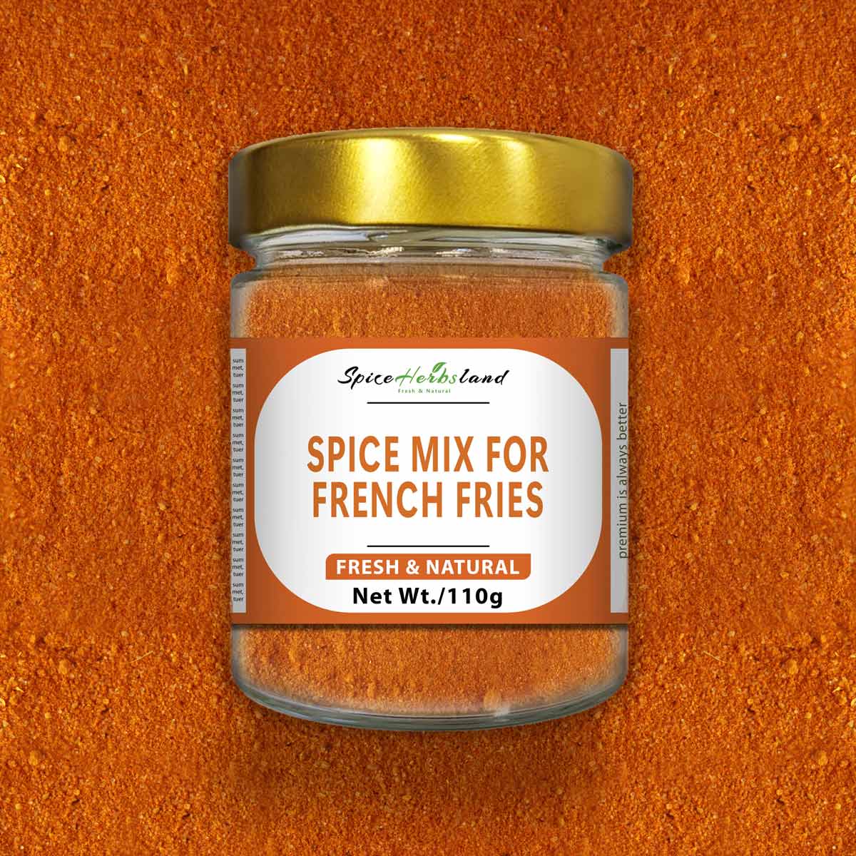 Spice mix for French fries